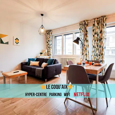 Le Coqu'Aix - Hyper-Centre - Parking - Wifi - Netflix Apartment Aix-les-Bains Exterior photo